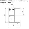 PP53 ODS_20 mm ALU-Führungsschiene