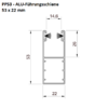 pp53 ALU-Führungsschiene