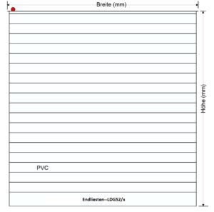 PVC Maxi-Rolladenpanzer - 52mm
